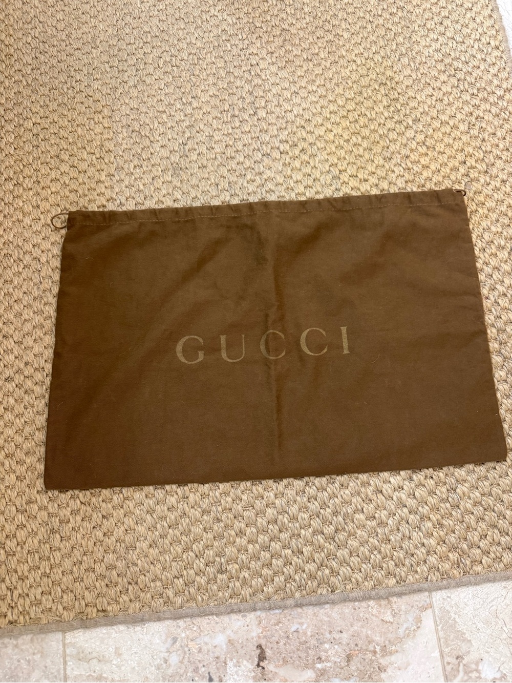 Gucci dust bag